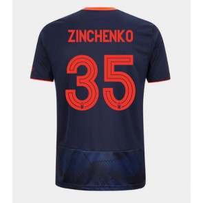 Nottingham Forest Oleksandr Zinchenko #35 Tredjetrøje 2025-26 Kortærmet